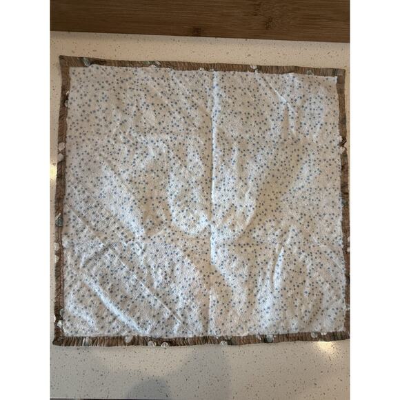 Handmade Hand Stitched Patchwork Lap Throw Baby Blanket - Picture 8 of 11